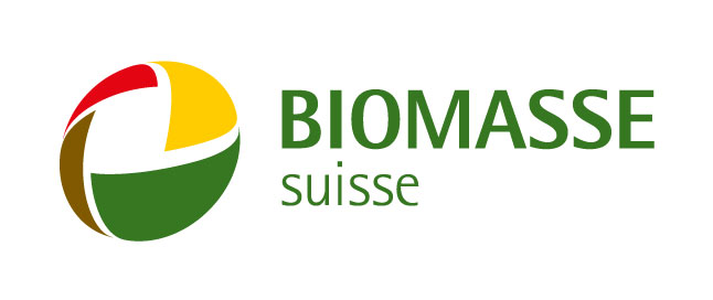 Logo und Schriftzug Biomasse Suisse