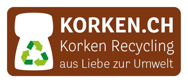Logo und Schriftzug Korken.ch