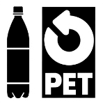 Piktogramm PET-Getränkeflaschen